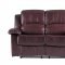 Cranley Power Motion Sofa 9700BRW in Brown by Homelegance