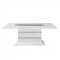 D1903DT Dining Table in White by Global w/Optional Chairs