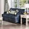 Nefyn Sofa SM6222 in Navy Chenille Fabric w/Options