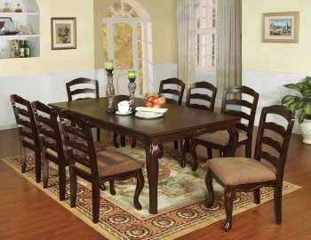 CM3109T-78 Townsville 5Pc Dinette Set in Dark Walnut w/Options [FADS-CM3109T-78 Townsville]