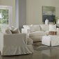 Bentley Sofa in Bull Natural Fabric by Klaussner w/Options