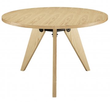 Laurel Dining Table in Natural by Modway