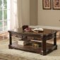 Valleta Coffee Table 86170 in Latte Brown by Acme w/Options