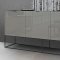 Vizzione Buffet in High Gloss Light Gray Lacquer by Casabianca