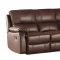 Jedidiah Motion Sofa 8315 in Chocolate by Homelegance w/Options