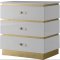 Esme Side Table 825 in White Lacquer by Meridian