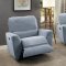 Dowling Recliner Sofa 8257GRY in Gray by Homelegance w/Options