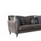 UFM801 Sofa in Grey Velvet Fabric by Global w/Options