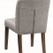 Louise 150393 Set 4 of Dining Chairs in Smoke Grey by Coaster