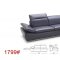 1799 Premium Leather Sectional Sofa by J&M