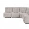 U6066 Modular Power Motion Sectional Sofa in Cream by Global