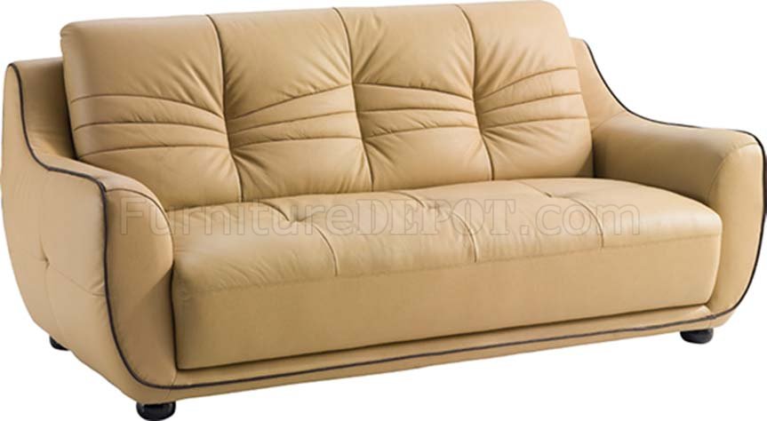 2088 sofa leather by esf w options