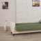 Bella Vista Sofa Bed in Green Fabric by Casamode w/Options