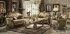 Vendome Sofa 53000 in Bone Leatherette by Acme w/Options