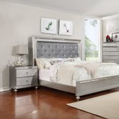 B4183 Bedroom in Silver Tone w/Options