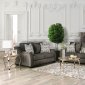 Coralie Sofa SM2012 in Charcoal Microfiber w/Options