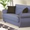 Rain Sofa Bed & Loveseat Set in Blue Fabric by Rain w/Options