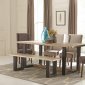 Levine Dining Table 180181 by Coaster w/Options