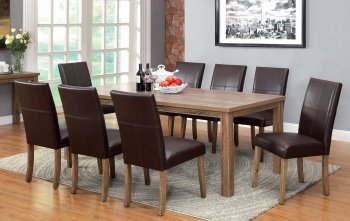 CM3554T Soreen 5Pc Dining Set in Light Oak w/Options [FADS-CM3554T Soreen]