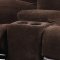 1301 Motion Sofa in Chocolate & Brown by Global w/Options