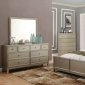 Enid CM7430 Bedroom in Silver Gray Tone w/Options