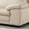 ML157 Sectional Sofa in Beige Leather by Beverly Hills