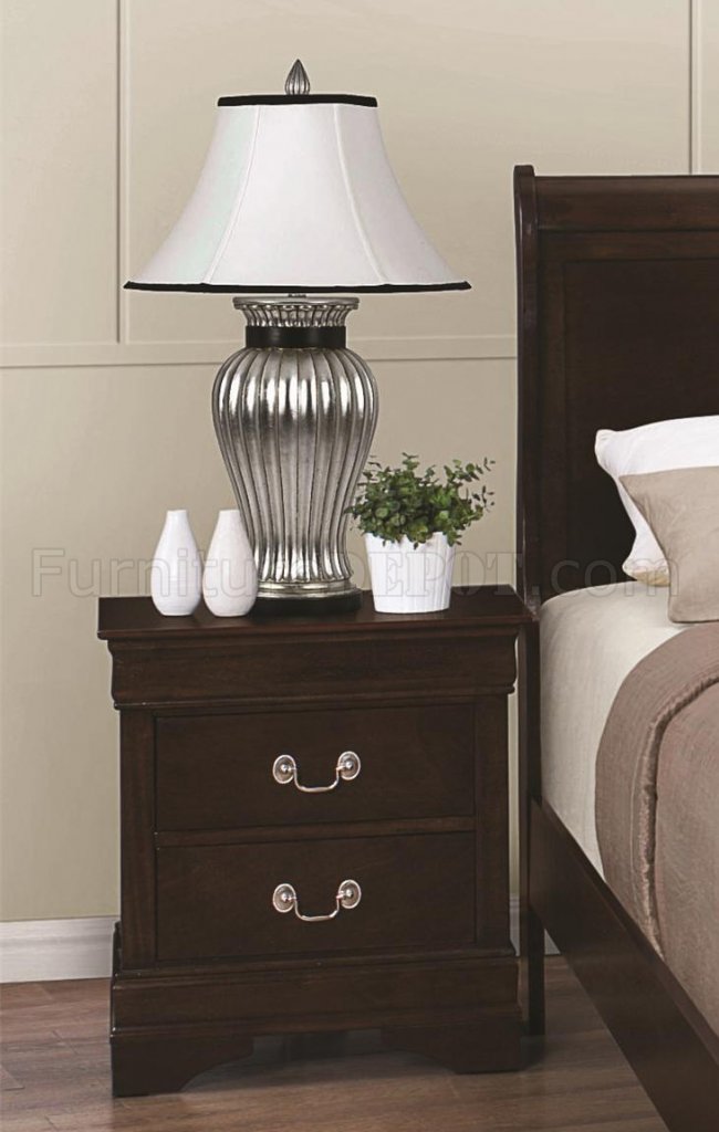 Coaster Louis Philippe 2PC Set with Full Bed and 2 Nightstands in Brown, 1  - Fred Meyer