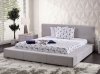 Canaves 3Pc Bed Set CM7142LG in Light Gray Fabric w/Options