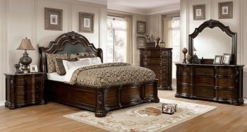 Niketas Bedroom CM7860 in Brown Cherry w/Options [FABS-CM7860-Niketas]