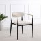 Bradbury Dining Set 5Pc 17350 Natural by Coaster w/Beige Chairs