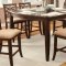 Keegan 2546-36 Counter Height Dining Table Set 5Pc Homelegance