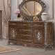 Devany Dresser BD03065 in Cherry by Acme w/Optional Mirror