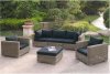 414 Outdoor Patio 6Pc Sectional Sofa Set by Poundex w/Options