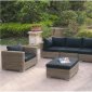 414 Outdoor Patio 6Pc Sectional Sofa Set by Poundex w/Options