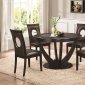 Stapleton 106741 Dining Set 5Pc in Cappuccino by Coaster