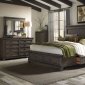 Thornwood Hills Bedroom 5Pc Set 759-BR-Q2S in Gray by Liberty