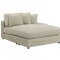 Blaine Sectional Sofa 509899 in Sand Corduroy by Coaster