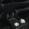 Dario Motion Sofa 601514 Black Leatherette by Coaster w/Options