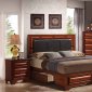 B2700G Bedroom in Oak w/6 Drawer Bed & Options