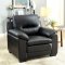 Parma Sofa CM6324BK in Black Leatherette w/Options