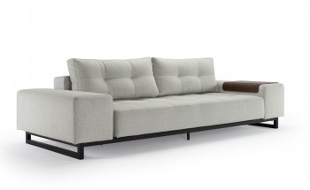 Grand Deluxe Excess Lounger Sofa Bed in Natural by Innovation [INSB-Grand D.E.L.-527]