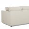 Atlanta Sofa in Pearl Fabric by Klaussner w/Options