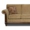 Beige Fabric Sofa & Loveseat Set w/Optional Chair & Ottoman