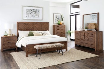 Reeves 5Pc Bedroom Set 215731 - Mojave Brown - Coaster w/Options [CRBS-215731-Reeves]