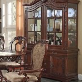 61865 Gwyneth Buffet w/Hutch in Cherry by Acme