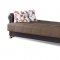 Bergen Sofa Bed & Loveseat Bed Set in Brown & Black by Empire