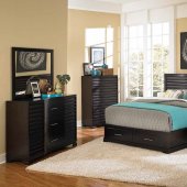 2229 Curran Bedroom in Dark Cherry by Homelegance w/Options