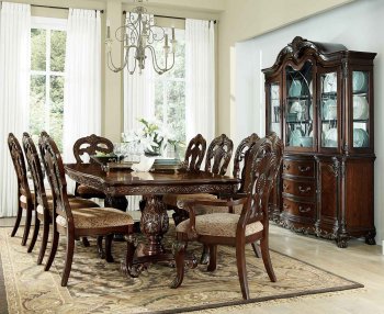 Deryn Park 2243-114 Dining Table by Homelegance w/Options [HEDS-2243-114 Deryn Park]