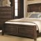 Laughton 203260 Bedroom in Rustic Brown by Coaster w/Options