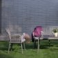 Minosa Outdoor Sofa Set 4Pc in Gray by Bellona